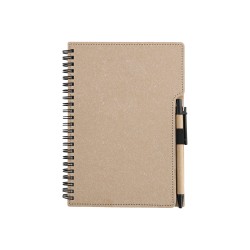 Libreta con bolígrafo MALACA