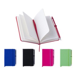 Mini libreta con bolígrafo AITANA