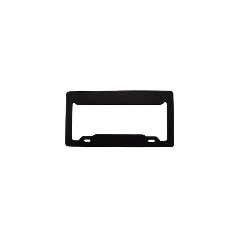 PORTA PLACA COLOR BLANCO