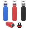 Termo con doble pared de acero inoxidable con tapa. ASTON