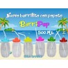 Vaso con popote BarriPop