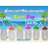 Vaso con popote BarriPop