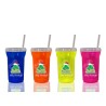 Vaso con popote Fluorescente BIG CHELERO
