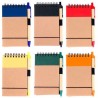 LIBRETA BIO DEGRADABLE CON PLUMA