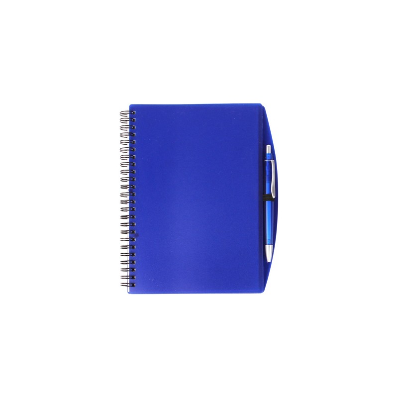 LIBRETA DE PLASTICO RIGIDA DE RAYA